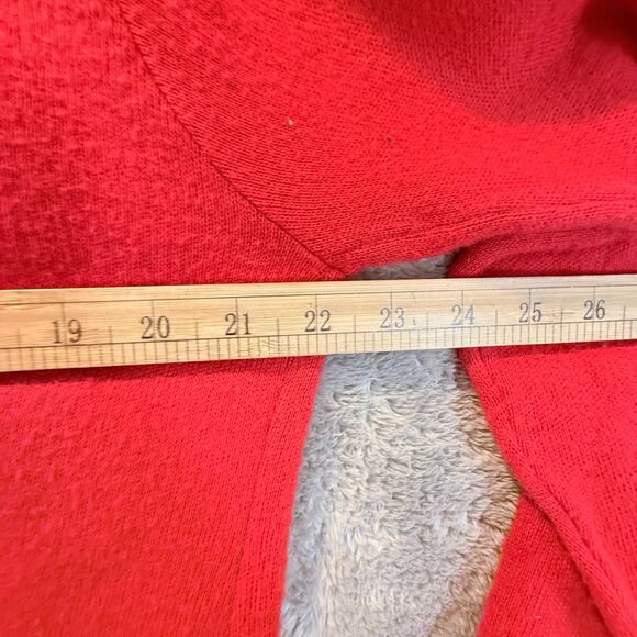 Vintage Soffe Sweaters Red V Neck Pullover L USSSA SloPitch Softball Umpire - Picture 8 of 9